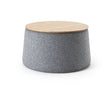 Storage Sofabord Ø70, Twist/Granite, Natur - Unoliving.com