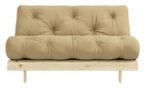 Roots 140 Sovesofa, Fyrretræ/Beige - Unoliving.com