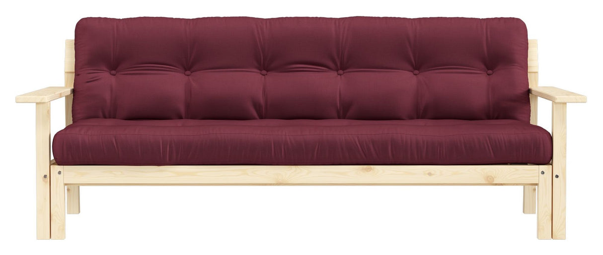 Unwind Sovesofa 190x100, Bordeaux - Unoliving.com