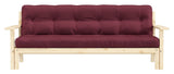 Unwind Sovesofa 190x100, Bordeaux - Unoliving.com