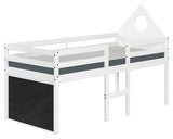 THUKA Alfred Børneseng m. gavl, Hvid, 90x200 - Unoliving.com