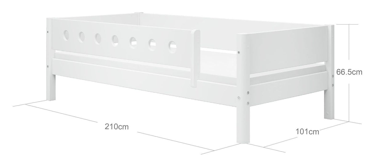 Daybed m. sengehest, Hvid, 90x200