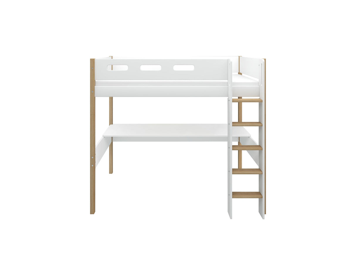 FLEXA Nor Skrivebord til high sleeper Hvid. 200cm - Unoliving.com