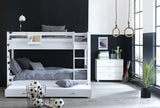 THUKA Nordic Udtræksseng 90x190, Hvid - Unoliving.com