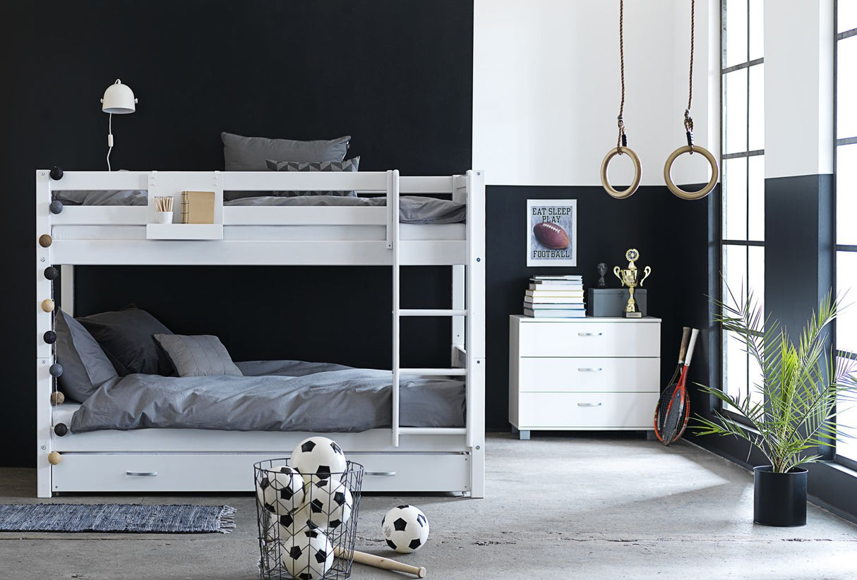 THUKA Nordic Udtræksseng 90x190, Hvid - Unoliving.com