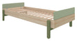 FLEXA Popsicle Børneseng m. headboard 90x200, Kiwi - Unoliving.com