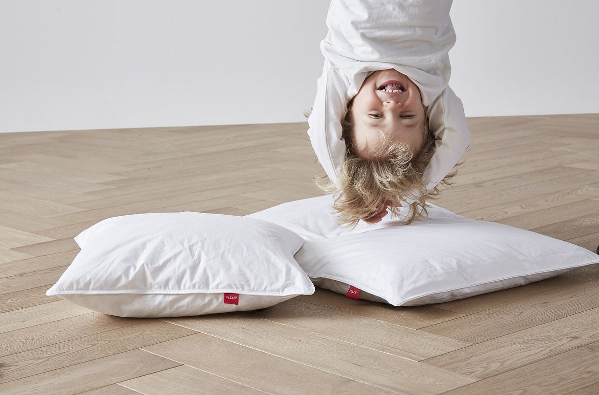 FLEXA Sleep, Hovedpude 70% andedun, 60x63cm - Unoliving.com