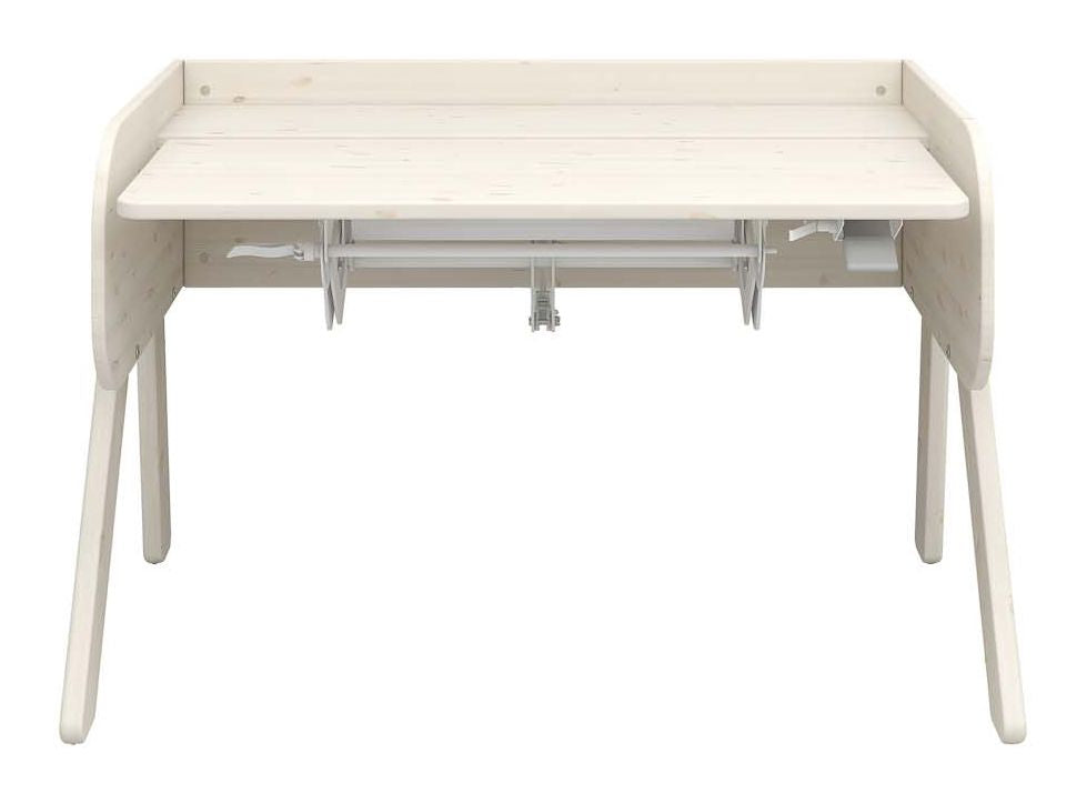 Woody Skrivebord, Hvid/fyrretræ 120x70 - Unoliving.com