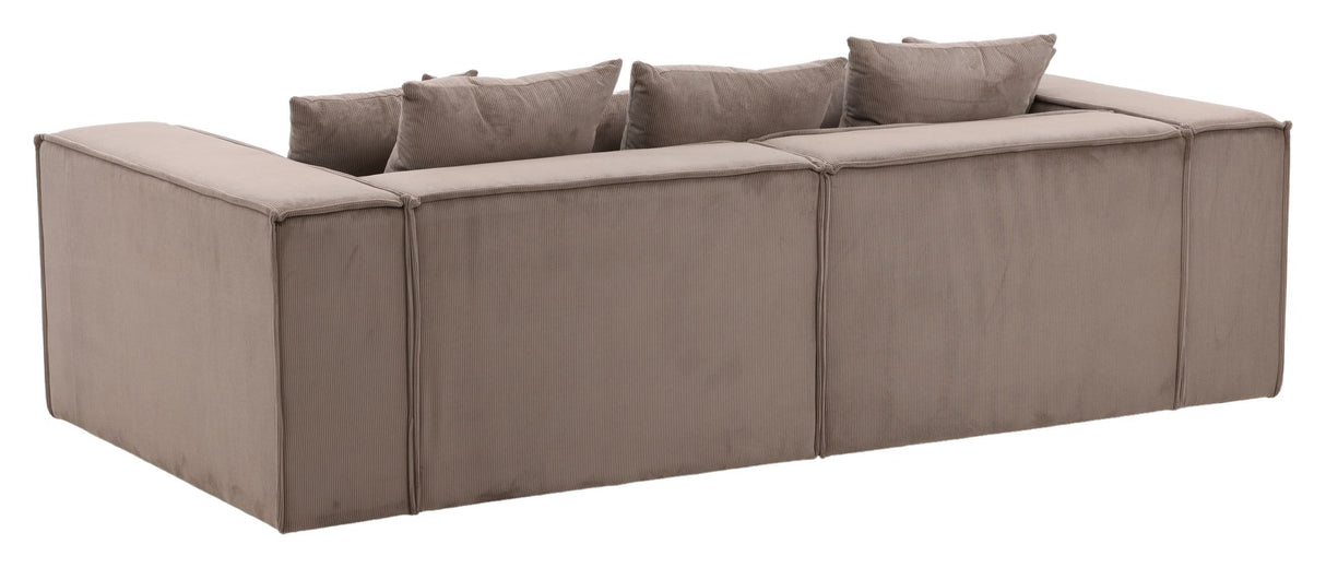 Gillholmen 3-pers sofa - Brun manchester