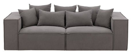 Gillholmen 3-pers sofa - Grå linned - Unoliving.com