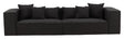 Gillholmen 3-pers sofa - Sort boucle - Unoliving.com