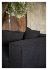 Gillholmen 3-pers sofa - Sort boucle - Unoliving.com