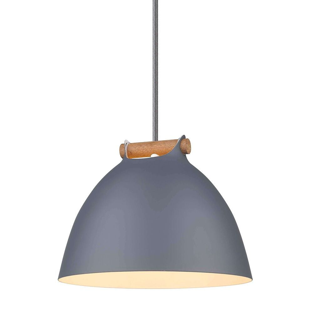 Halo Design ÅRHUS pendel Ø24cm, Grå - Unoliving.com