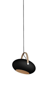 Halo Design D.C pendel Ø18, Sort m/egetræ 250cm cable - Unoliving.com