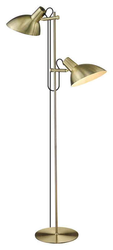 Halo Design METROPOLE Gulvlampe m. 2, Antik messing - Unoliving.com