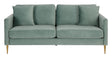 Highland Sofa m. puder, Grøn - Unoliving.com