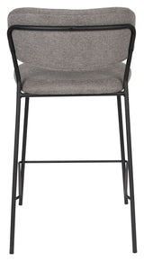 homii Jolien Barstol SH: 65cm, Sort/Grå - Unoliving.com