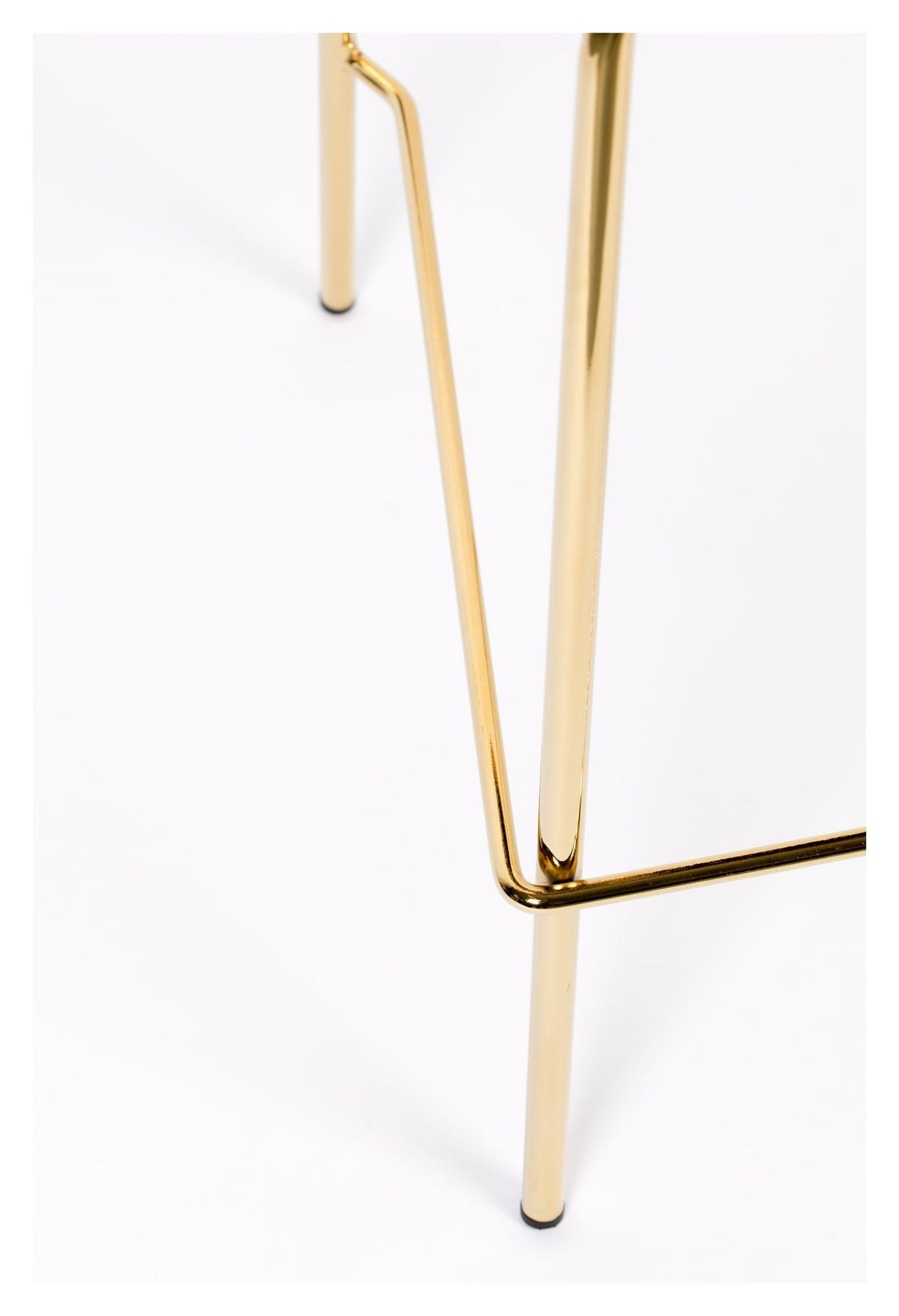 homii Jolien Counterstol, Guld/Pink - Unoliving.com