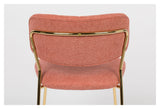 homii Jolien Spisebordsstol, Guld/Pink - Unoliving.com