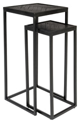 homii Parker Indskudsbord, 30x30, Sort - Unoliving.com