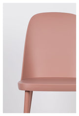 homii Pip Spisebordsstol, Pink - Unoliving.com