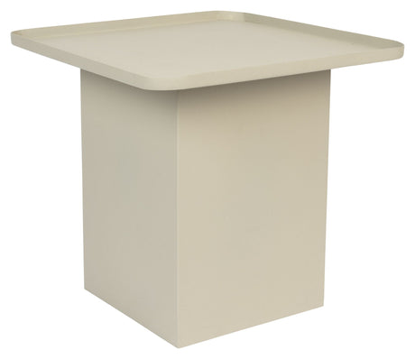 homii Sverre Sidebord 44x44, Ivory - Unoliving.com