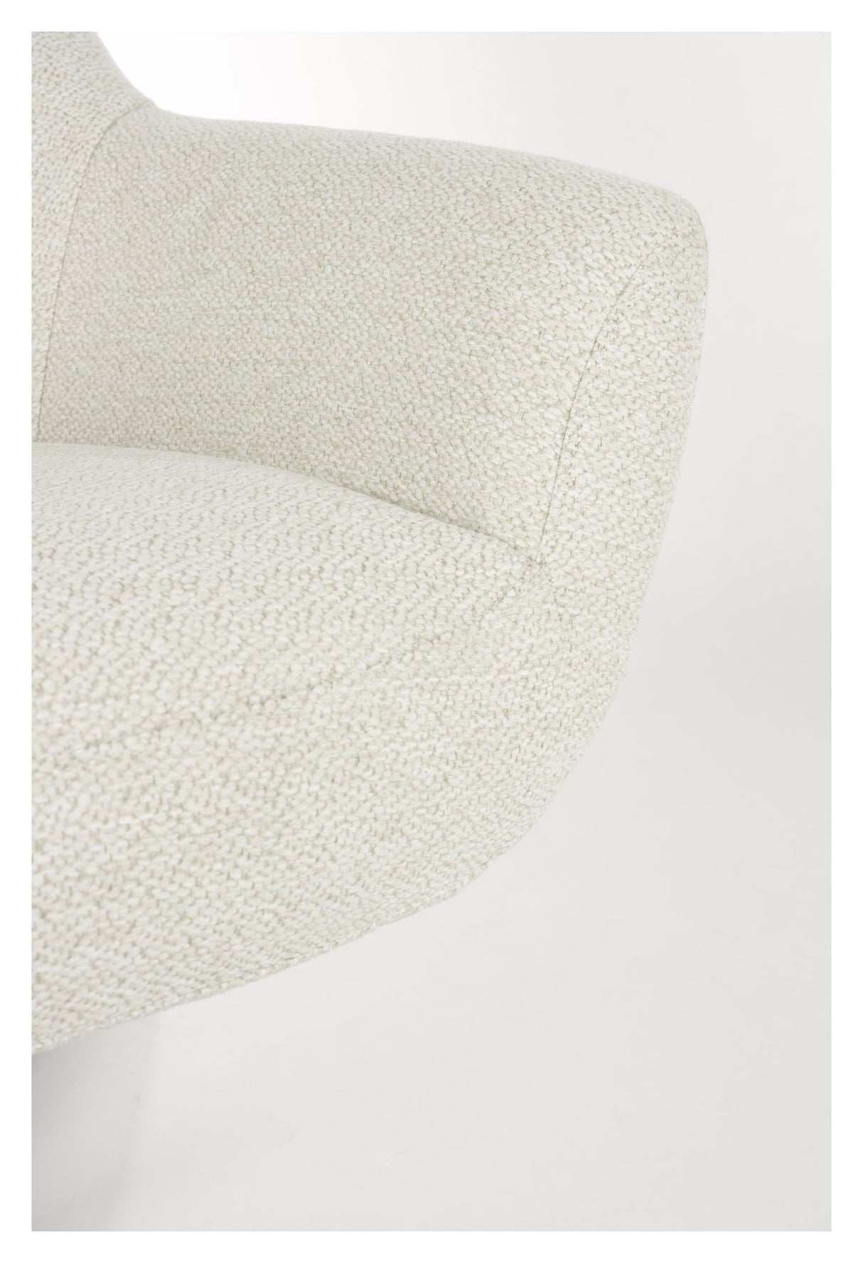 homii Yuki Loungestol, Offwhite - Unoliving.com