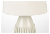 Aysa Bordlampe, Beige alu/Stof - Unoliving.com