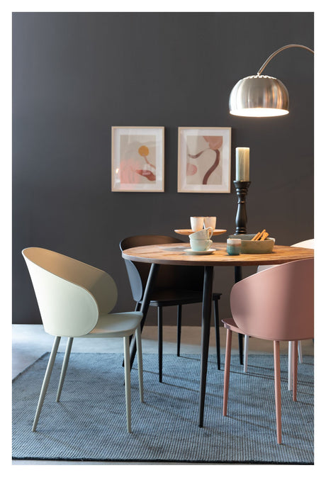 homii Gigi Spisebordsstol, Pink - Unoliving.com