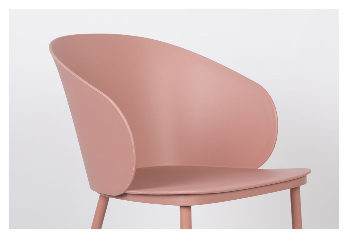 homii Gigi Spisebordsstol, Pink - Unoliving.com