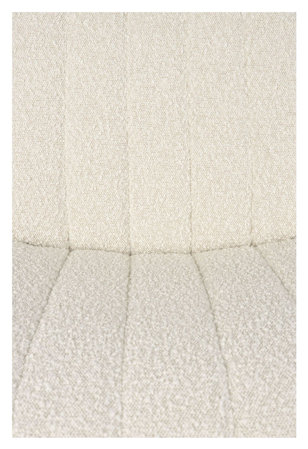 Jax Loungestol, Offwhite Bouclé - Unoliving.com