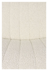 Jax Loungestol, Offwhite Bouclé - Unoliving.com