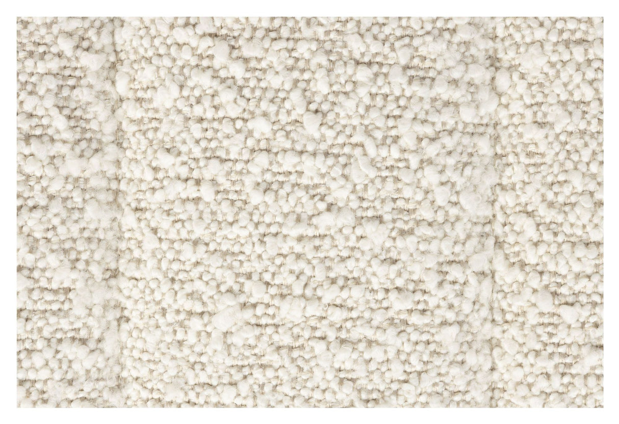 Jax Loungestol, Offwhite Bouclé - Unoliving.com