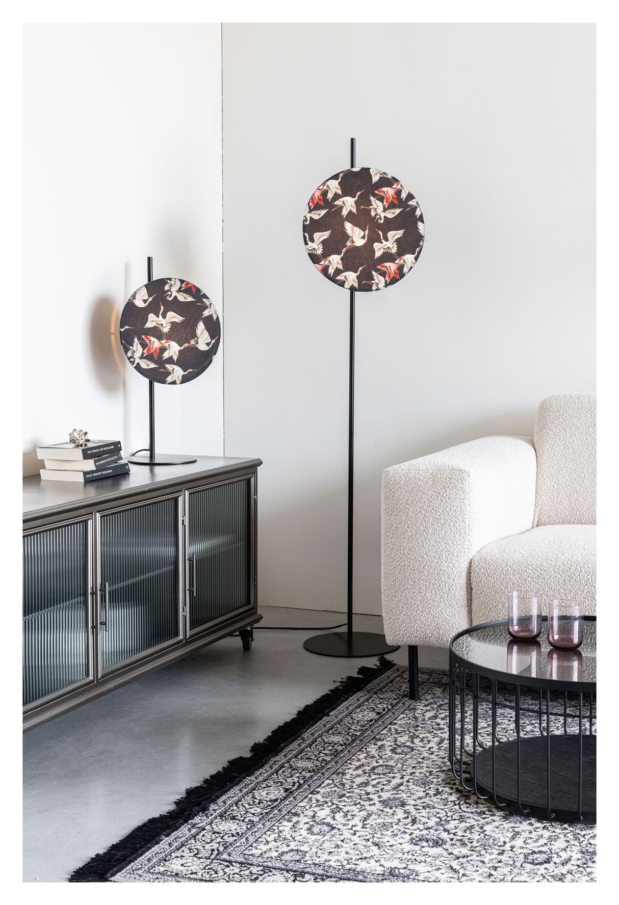 homii Jaylee Bordlampe, Sort - Unoliving.com