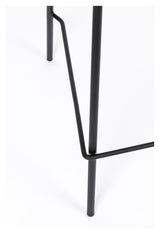 homii Jolien Barstol SH: 65cm, Sort/Grå - Unoliving.com