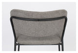 homii Jolien Barstol SH: 65cm, Sort/Grå - Unoliving.com