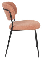 homii Jolien Spisebordsstol, Pink - Unoliving.com