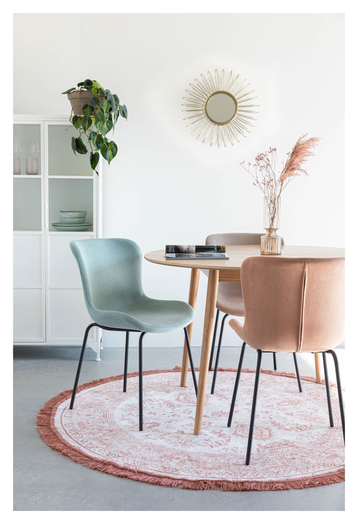 homii Junzo Spisebordsstol, Rosa - Unoliving.com