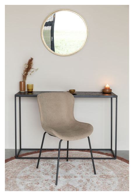 homii Junzo Spisebordsstol, Taupe - Unoliving.com