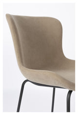 homii Junzo Spisebordsstol, Taupe - Unoliving.com