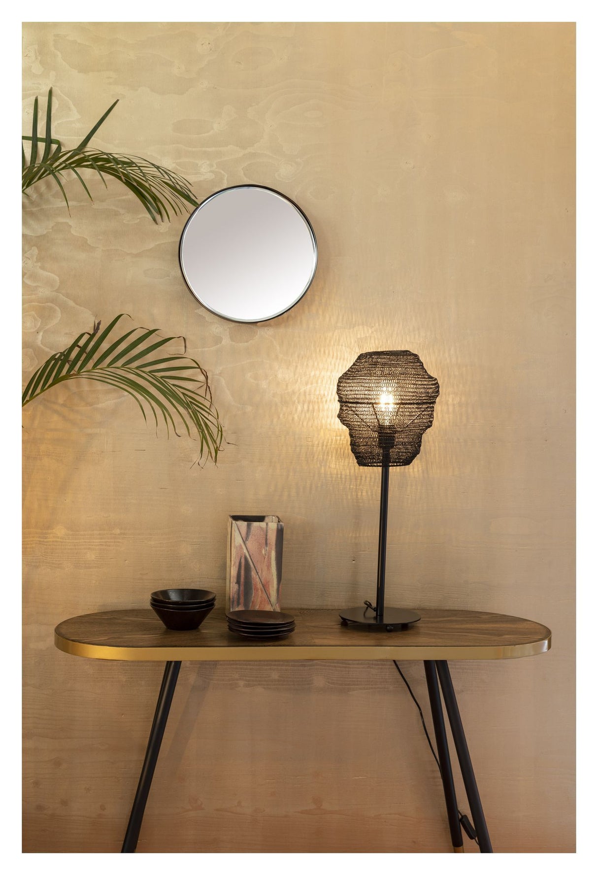 homii Lena Bordlampe, Sort - Unoliving.com