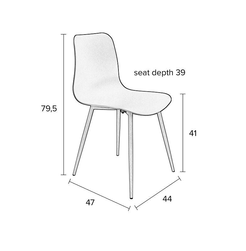 homii Leon Spisebordsstol, Grøn - Unoliving.com