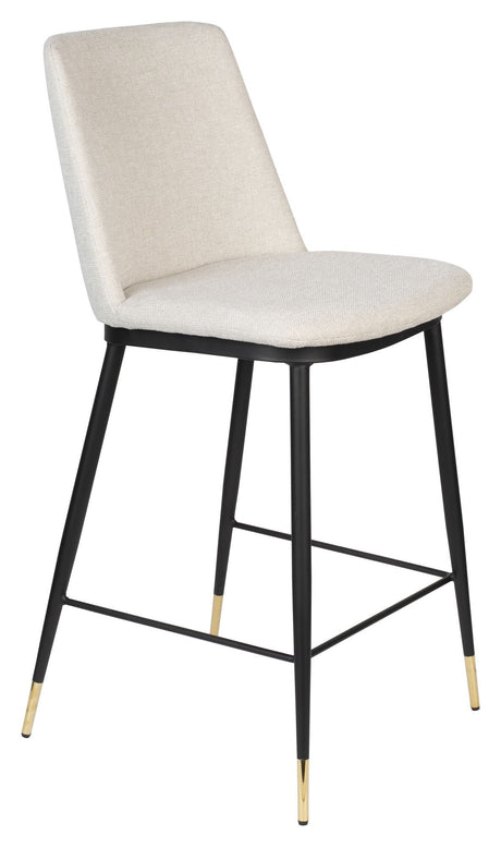 homii Lionel barstol, Beige, SH: 65cm - Unoliving.com