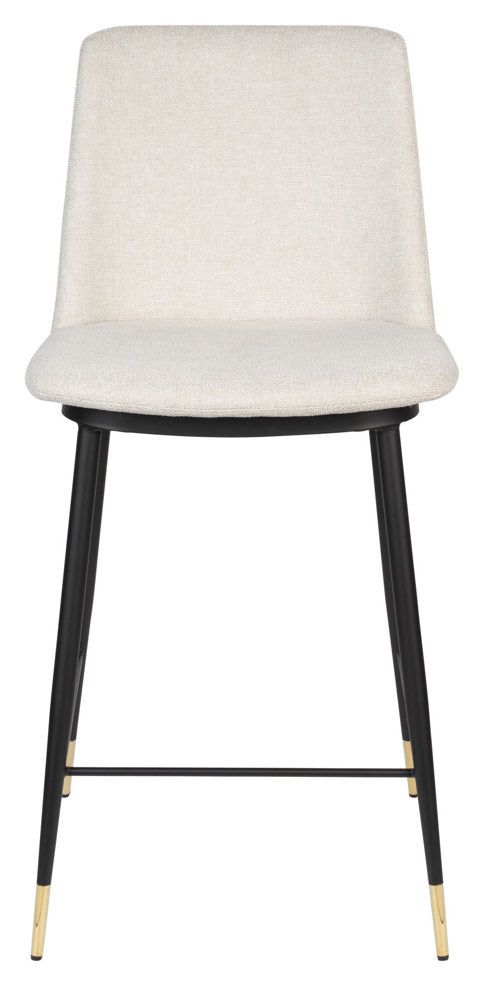 homii Lionel barstol, Beige, SH: 65cm - Unoliving.com