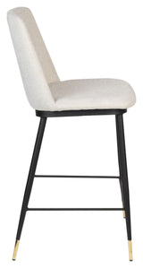 homii Lionel barstol, Beige, SH: 65cm - Unoliving.com