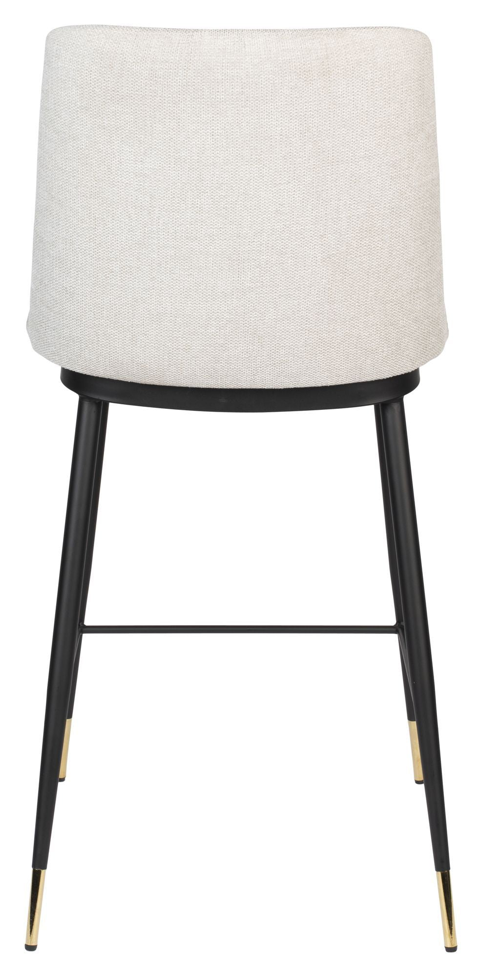 homii Lionel barstol, Beige, SH: 65cm - Unoliving.com