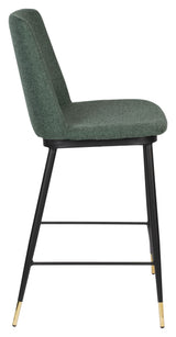 homii Lionel barstol, Mørkegrøn, SH: 65cm - Unoliving.com