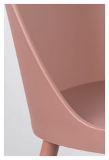 homii Pip Spisebordsstol, Pink - Unoliving.com