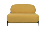 Milano 2-pers Sofa - Gul - Unoliving.com