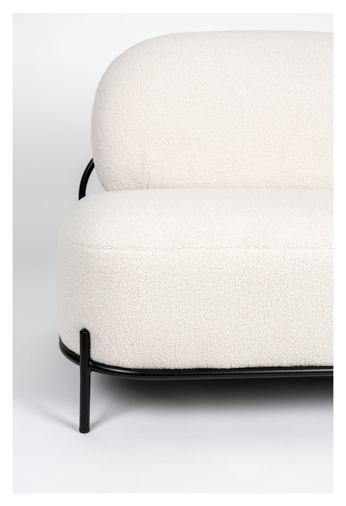 Milano Loungesofa, Teddy Ivory